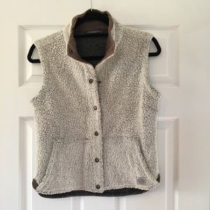 Cropped Sherpa Vest
